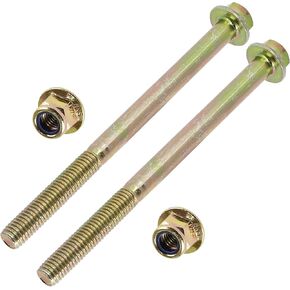 Caltric Rear Bearing Carrier Lower Bolt & Nut Compatible with Polaris 7518467 7547313 / Qty 2 in Kuwait
