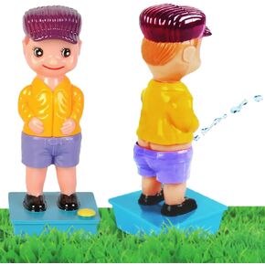 Squirt Wee Boy Set, Assorted Color Prank Gag Toys, Party Favors, 7.5" Inch (Single) in Kuwait