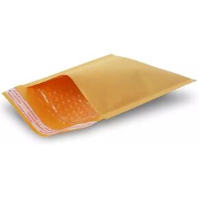 Bubble Mailers Padded Envelopes Self-Seal Shipping Bags 4"x7" & 6"x9" Lightweight Durable Kraft Paper for Business & Personal Use (25, 4"x7") in Saudi Arabia