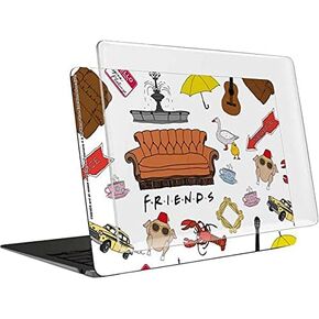حافظة Skinit + غلاف متوافق مع جهاز MacBook Air 13in (2020) - تصميم أيقونات كلاسيك فريندز المرخص رسميًا من Warner Bros in Saudi Arabia
