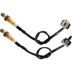 2Pcs Oxygen O2 Sensor 234-5055 234-4568, Automotive Replacement 02 Sensors Upstream Downstream Compatible with Hyundai Accent Veloster, for Kia Rio 2012-2014, for Soul L4 1.6L 2012-2015 in Saudi Arabia
