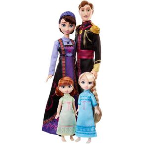 Disney Frozen Royal Family with 4 Dolls Including Toddler Anna and Elsa in Kuwait