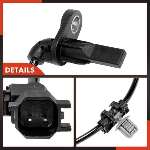 A-Premium Front Right ABS Wheel Speed Sensor Compatible with Chevrolet, GMC, Cadillac Models - Silverado 1500, Silverado 1500 LTD, Tahoe, Suburban, Sierra 1500, Sierra 1500 Limited, Yukon, Escalade in Saudi Arabia