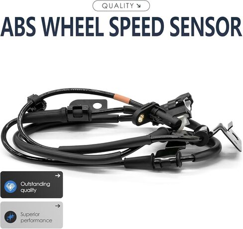 2PCS Front Left and Right Abs Wheel Speed Sensor Compatible with Kia Optima 598104C000 598304C000 ALS2778 ALS2775 Built in Korea; 12 13 14 15 2012 2013 2014 2015 in Saudi Arabia