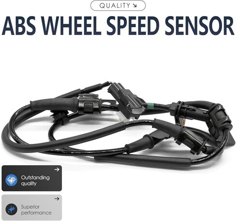 2PCS Front Left and Right Abs Wheel Speed Sensor Compatible with Kia Optima 598104C000 598304C000 ALS2778 ALS2775 Built in Korea; 12 13 14 15 2012 2013 2014 2015 in Saudi Arabia