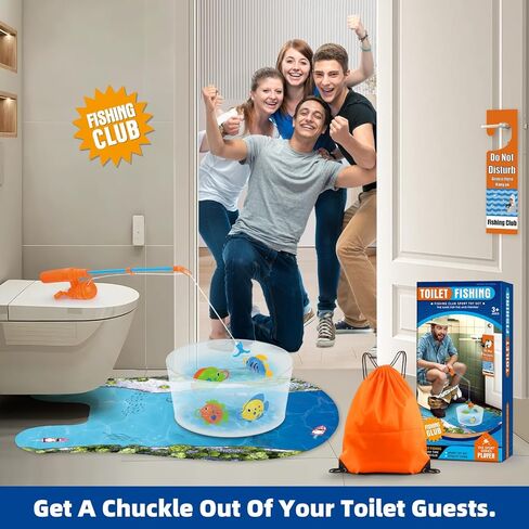 Toilet Golf Game - Funny Gifts for Men, Golf Gifts for Men, Funny White Elephant Gifts for Adults, Bathroom Golf Gag Gifts for Adults, Cool Dad Gifts for Husband Birthday Gifts in Saudi Arabia
