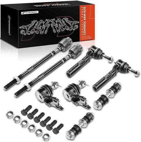 A-Premium Set of 8, Front Sway Bar Link, Lower Ball Joint, Inner & Outer Tie Rod End, Compatible with Chevrolet Cavalier 1995-2005, Pontiac Sunfire 1995-2005 in Saudi Arabia