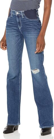 حذاء نسائي من Hudson Jeans Nico Midrise للحمل، أسود، 25 in Saudi Arabia