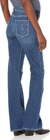 حذاء نسائي من Hudson Jeans Nico Midrise للحمل، أسود، 25 in Saudi Arabia