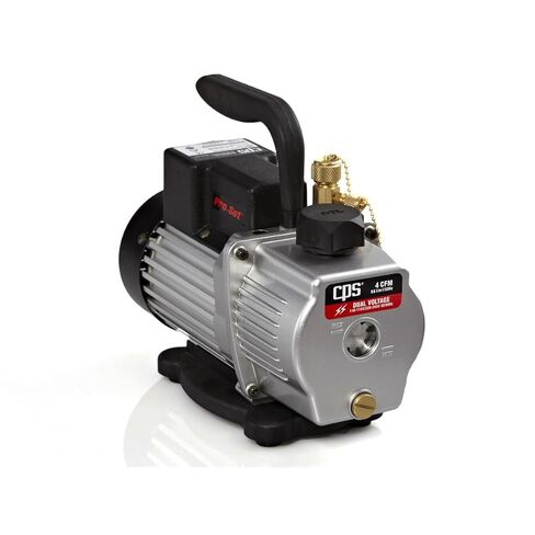 CPS Products 716487 Pro-Set Two Stage Vacuum Pump, 6 CFM Flow Rate, 10 Micron Maximum Vacuum in Kuwait