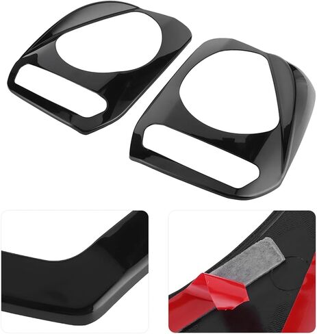 Car Front Headlight Cover Headlamp Trim Decor Compatible Forr Jimny 2007‑ 2017 Car Head Lamp Trim Head Light Cover Trim in Saudi Arabia