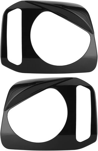 Car Front Headlight Cover Headlamp Trim Decor Compatible Forr Jimny 2007‑ 2017 Car Head Lamp Trim Head Light Cover Trim in Saudi Arabia