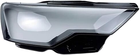 Headlamp Cover Lens Transparent Lamp Shade Glass Headlight Shell Replace Original Lampshade Compatible For Audi A6 A6L C8 2019 2020 2021(Left) in Saudi Arabia