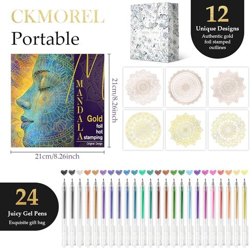 Flower Sprite Coloring Book for Adult Spiral Bound Coloring Books for Women Lay Flat 24 Pages One Sided Design Gift for Adult to Relax and Relieve Anxiety in Kuwait