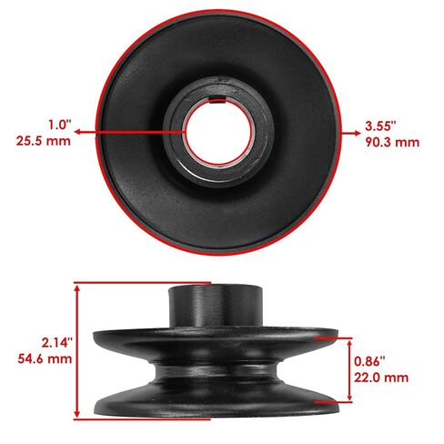Powersports Replacement Parts for PTO Engine Pulley for White Outdoor LT-1800 LT-5000 P616 Q626 Q81 Q816 V61 Mod-C33C-38293 in Saudi Arabia