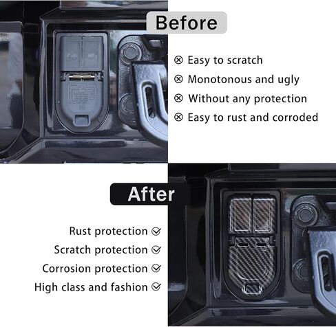 Car Trailer Hitch Cover Caps for Hummer EV Accessories Carbon Fiber Style Rear Bumper Trailer Hitch Cover Trim for 2022-2024 2025+ Hummer EV SUV Pickup Towing Hitch Power Port Bezel Tow Connector Trim in Saudi Arabia