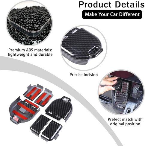 Car Trailer Hitch Cover Caps for Hummer EV Accessories Carbon Fiber Style Rear Bumper Trailer Hitch Cover Trim for 2022-2024 2025+ Hummer EV SUV Pickup Towing Hitch Power Port Bezel Tow Connector Trim in Saudi Arabia