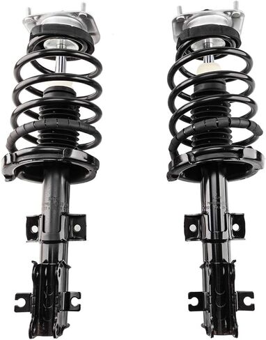 Front Pair Complete Struts Shocks Assembly w/Coil Springs Replacement for Volvo S60 2001-2009 V70 01-07 S80 1999-2006 Suspension Kit 11861 11862 in Saudi Arabia