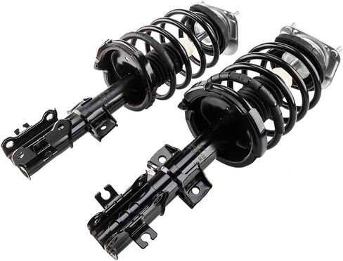 Front Pair Complete Struts Shocks Assembly w/Coil Springs Replacement for Volvo S60 2001-2009 V70 01-07 S80 1999-2006 Suspension Kit 11861 11862 in Saudi Arabia
