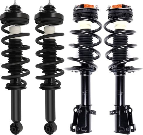 ASAPE 4PCS Front Rear Complete Struts Assembly w/Coil Spring Fit for Dodge Journey 2011 2012 2013 2014 2015 2016 2017 2018 2019 Replace OE 172509 172510, 172896 272896 in Saudi Arabia