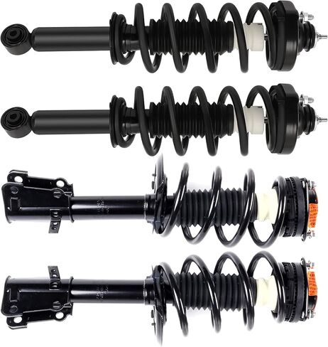 ASAPE 4PCS Front Rear Complete Struts Assembly w/Coil Spring Fit for Dodge Journey 2011 2012 2013 2014 2015 2016 2017 2018 2019 Replace OE 172509 172510, 172896 272896 in Saudi Arabia