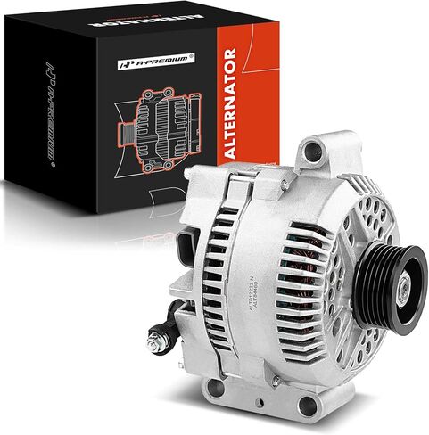 A-Premium Alternator Compatible with Ford Explorer 2004-2008, Explorer Sport Trac, Ranger & Mazda B4000 2006-2009 & Mercury Mountaineer, 4.0L, 12V 115Amp Clockwise 6-Groove Pulley in Saudi Arabia