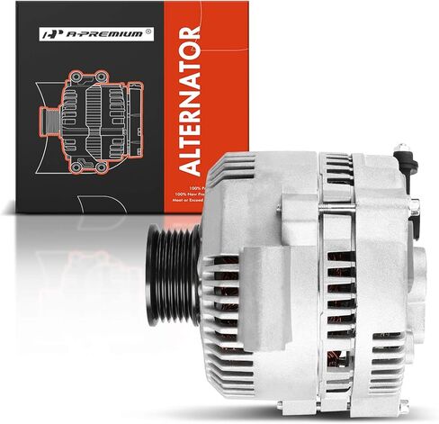 A-Premium Alternator Compatible with Ford Explorer 2004-2008, Explorer Sport Trac, Ranger & Mazda B4000 2006-2009 & Mercury Mountaineer, 4.0L, 12V 115Amp Clockwise 6-Groove Pulley in Saudi Arabia