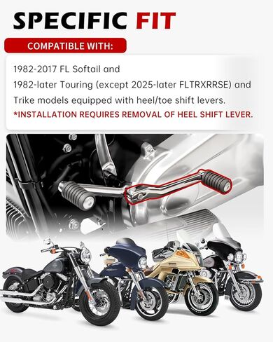 غطاء مزيل ناقل الحركة للكعب متوافق مع Harley CVO Road King Electra Street Tri Tour Glide Freewheeler (مزيل-أسود) (نحت أسود) in Kuwait