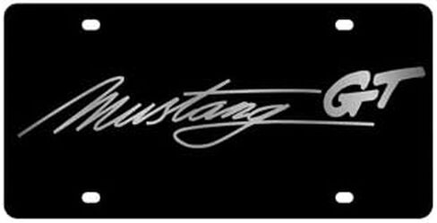 متوافق مع Eurosport Daytona/بديل للوحة ترخيص Ford Mustang GT Script in Saudi Arabia