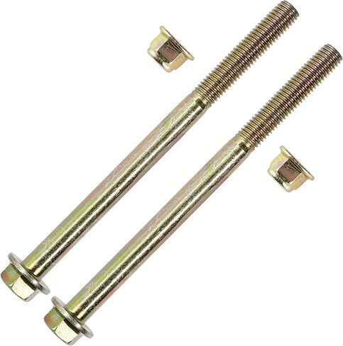 Caltric Rear Bearing Carrier Lower Bolt & Nut Compatible with Polaris 7518467 7547313 / Qty 2 in Saudi Arabia