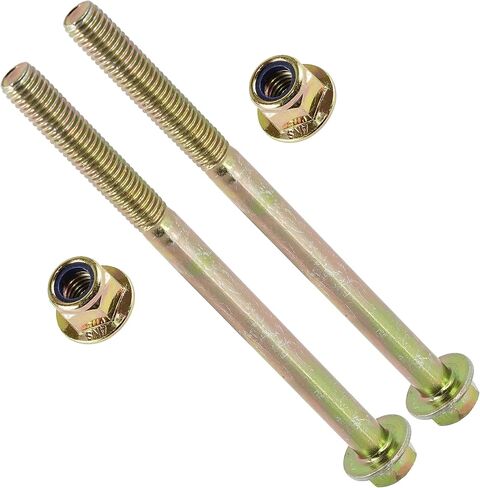 Caltric Rear Bearing Carrier Lower Bolt & Nut Compatible with Polaris 7518467 7547313 / Qty 2 in Saudi Arabia