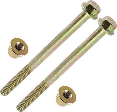 Caltric Rear Bearing Carrier Lower Bolt & Nut Compatible with Polaris 7518467 7547313 / Qty 2 in Saudi Arabia