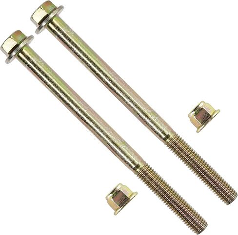 Caltric Rear Bearing Carrier Lower Bolt & Nut Compatible with Polaris 7518467 7547313 / Qty 2 in Saudi Arabia