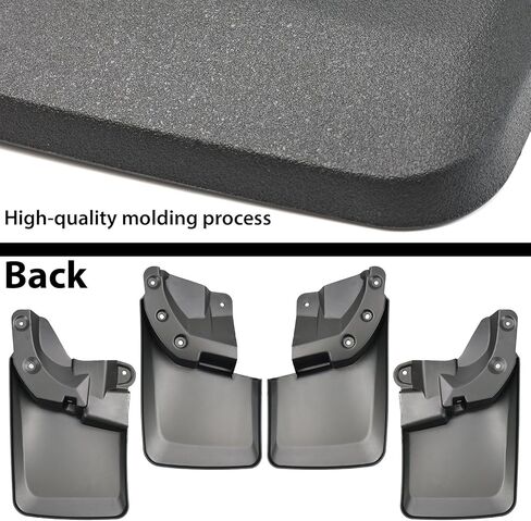XUKEY 4PCS Mud Flaps Splash Guard for Toyota Tacoma 2005-2015 Mudguards Mudflaps with Fender Flares Tire Protector Rear Front Car Accessories Replacement in Saudi Arabia