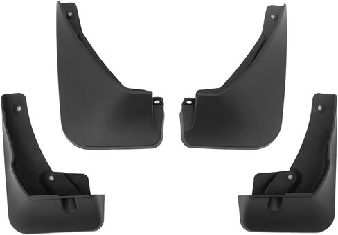 IKON MOTORSPORTS Mud Flap, Compatible with 2022-2026 Lexus NX250 NX350 NX350h NX450h+ (Not Fit F Sport Models), Black PP Polypropylene Mud Guards Splash, Front Rear 4PCS Set in Saudi Arabia