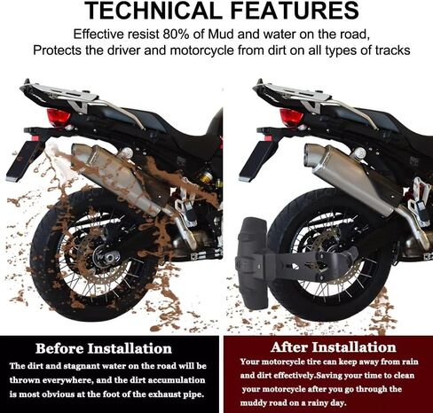 Rear Fender Motorcycle Mudguard Mudflap Guard Cover For BMW F 900 750 850 GS 2018-2021 2022 2023 F 50GS Adventure F750 F850 GS in Saudi Arabia