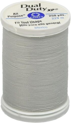 Coats Thread & Zippers Dual Duty XP General Purpose Thread, 250-Yard, Silver in Saudi Arabia