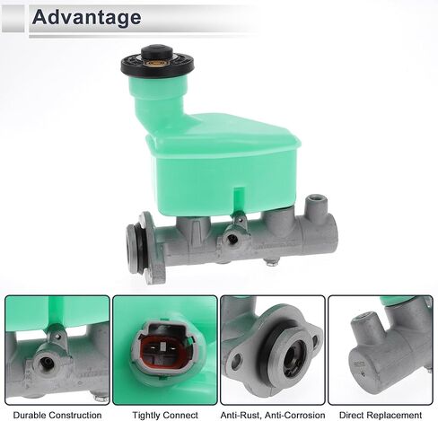 Engine Compartment Brake Master Cylinder for Toyota RAV4 1996-2000 Durable Hydraulic Master Cylinder No.4720142080 with Reservoir 1 Pcs in Saudi Arabia