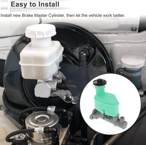 Engine Compartment Brake Master Cylinder for Toyota RAV4 1996-2000 Durable Hydraulic Master Cylinder No.4720142080 with Reservoir 1 Pcs in Saudi Arabia