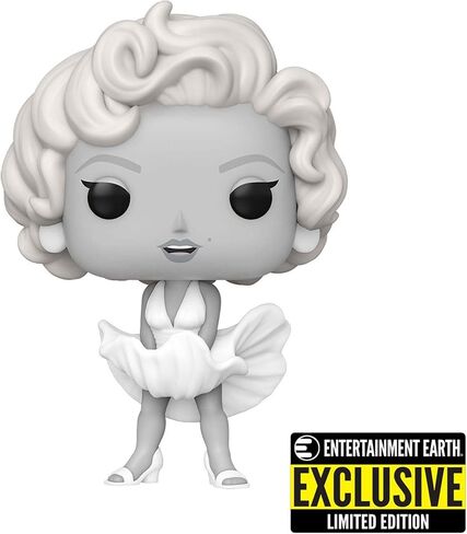 Marilyn Monroe Black-and-White Pop! Vinyl Figure - EE Exclusive in Saudi Arabia