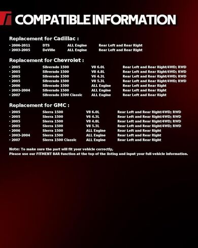 Torchbeam Rear Brake Calipers Set for Chevrolet 2005 Silverado 1500 4.3L, Rear Left and Rear Right Calipers Replace # 18B4854+18B4855 in Saudi Arabia