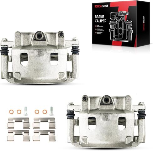 Torchbeam Front Brake Calipers Set for Nissan 2004 Pathfinder Armada, Front Left and Front Right Calipers Replace # 19B2982+19B2983 in Saudi Arabia