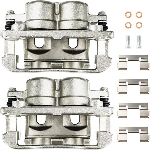 Torchbeam Front Brake Calipers Set for Nissan 2004 Pathfinder Armada, Front Left and Front Right Calipers Replace # 19B2982+19B2983 in Saudi Arabia