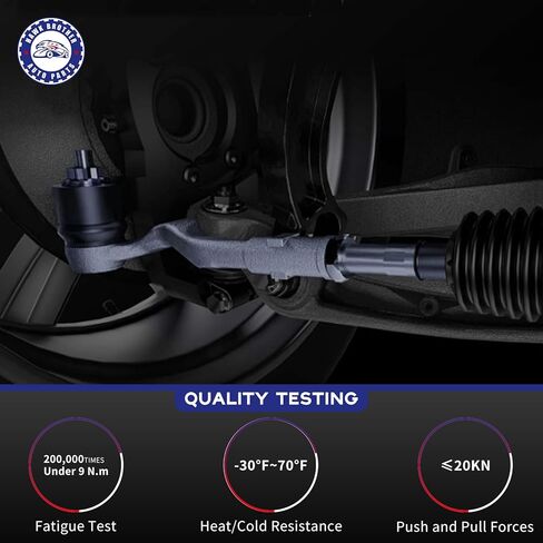 2Pcs Front Outer Tie Rod End Kit ES800223 Fit for 2007-2014 Chevrolet Silverado Suburban 1500 Tahoe, 2007-2013 GMC Sierra 1500 Yukon XL 1500, 2007-2014 Escalade ESV EXT in Saudi Arabia