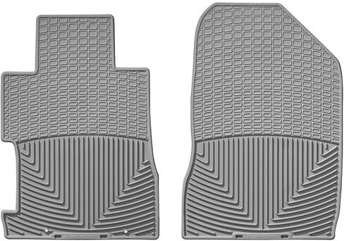 سجادات أرضية Weathertech مناسبة لجميع الأحوال الجوية لسيارة Honda Civic، Civic Si - الصف الأول (W65)، أسود in Saudi Arabia
