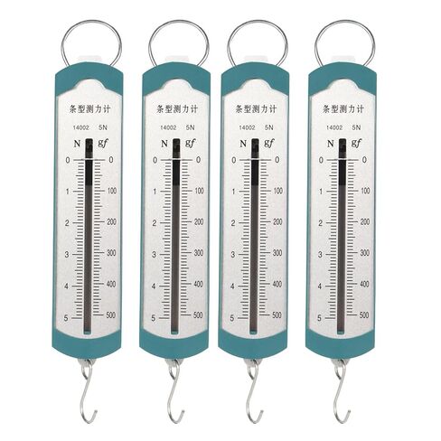 Newton Force Meter Spring Scale, 4 Pcs Newton Meter Spring Dynamometer, Portable Spring Scale for Student Physics Experiment Teaching Demonstration(1N) in Saudi Arabia