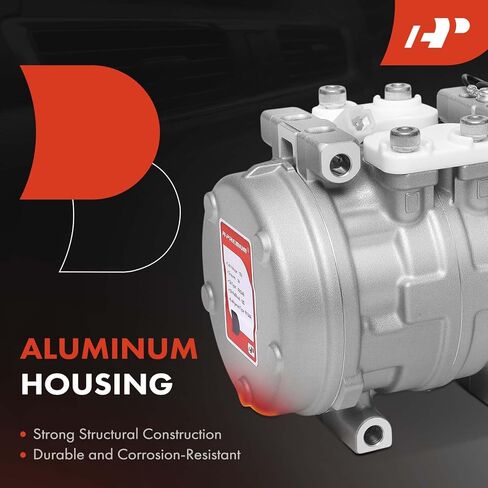 A-Premium Air Conditioner AC Compressor with Clutch Compatible with Toyota Corolla 1986-1988, 4Runner 1984-1988, Supra 1986, Celica 1983-1985, Cressida 1985, Pickup 1984, Van, Van Wagon & Mazda RX-7 in Saudi Arabia