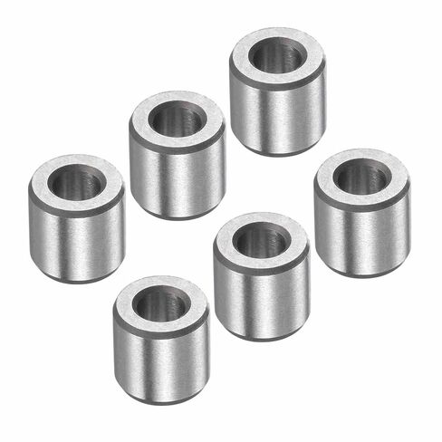 6pcs Sleeve Bearings - [ 3mm x 6mm x 6mm ] Oilless Bushings Precision Sleeve Bearing for Industrial Equipment Use | Chrome Steel in Saudi Arabia