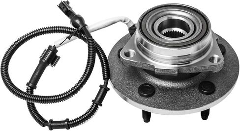 AUQDD 515010 (5 محور مسمار لـ 4WD مع 4 عجلات ABS) محور العجلة الأمامية ومجموعة المحمل متوافقة مع 1997-1999 Fo-rd F-150 (لـ 00 F150 12 مم مسمار العجلة) in Saudi Arabia