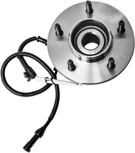 AUQDD 515010 (5 محور مسمار لـ 4WD مع 4 عجلات ABS) محور العجلة الأمامية ومجموعة المحمل متوافقة مع 1997-1999 Fo-rd F-150 (لـ 00 F150 12 مم مسمار العجلة) in Saudi Arabia